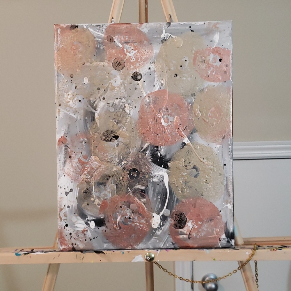 Original art canvas abstract